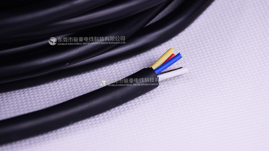 1-1P423102604M8 VDE 5*0.75平方玄色硅胶线产品图