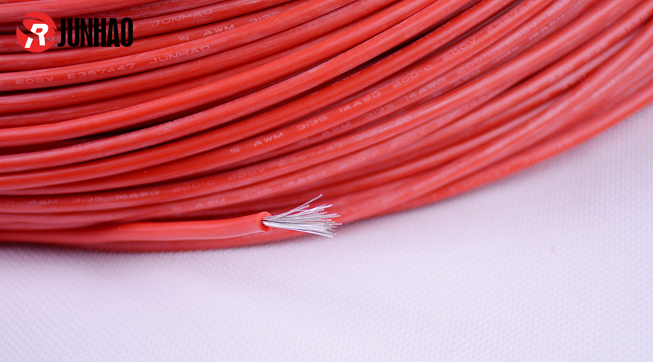 1-1P9121H043100 40/0.25 silicone rubber high temp wire