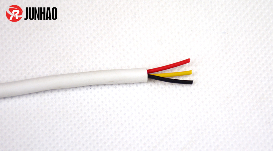 1-1Q031105112Z2 4.5 mm 3 core teflon cable with PVC jacket