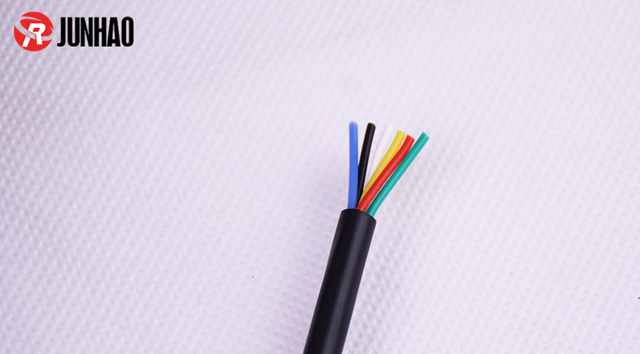 1-1Q10511220a30 6 core cable with PVC jactet 5.5mm