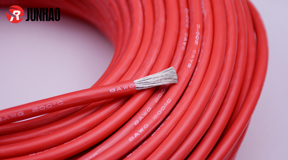 1-1Q110111303G3 8 sq mm high temperature resistant silicone wire 6.5mm