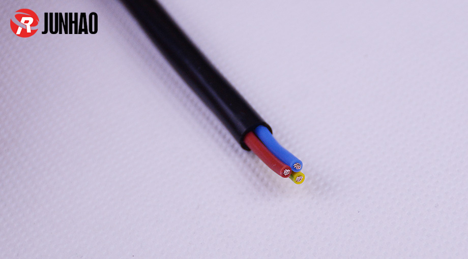 1-1Q129104229454 3 core 0.75mm2 power cable wire 6.2mm