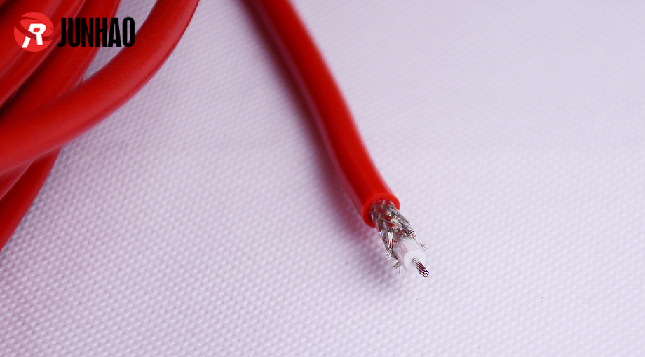 1-1Q213092134D1 single core silicone rubber shielded wire