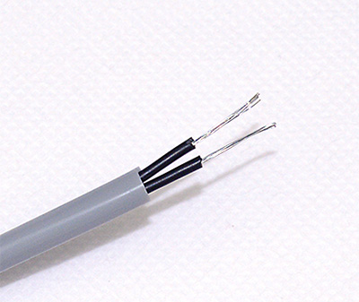 2C*0.22mm2 24awg Heat Resistant Silicone Rubber Cable 