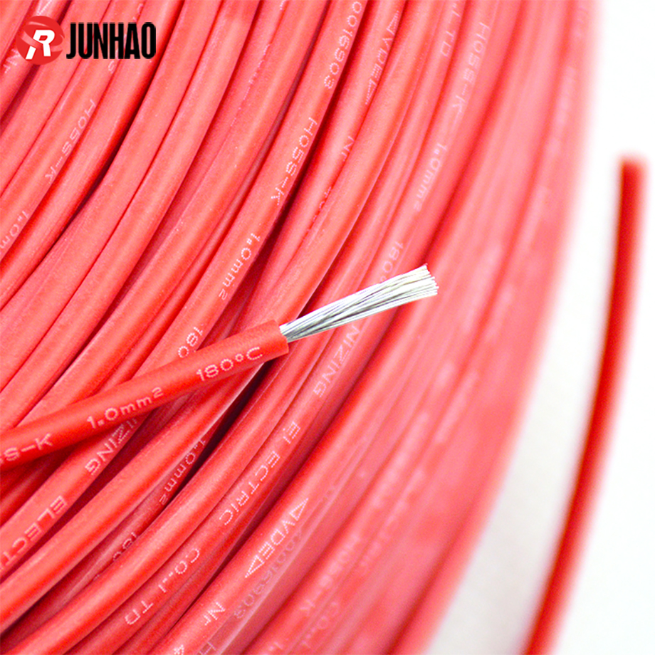 1-200606095111P6 VDE 1.0mm2 Silicone Rubber Wire 1