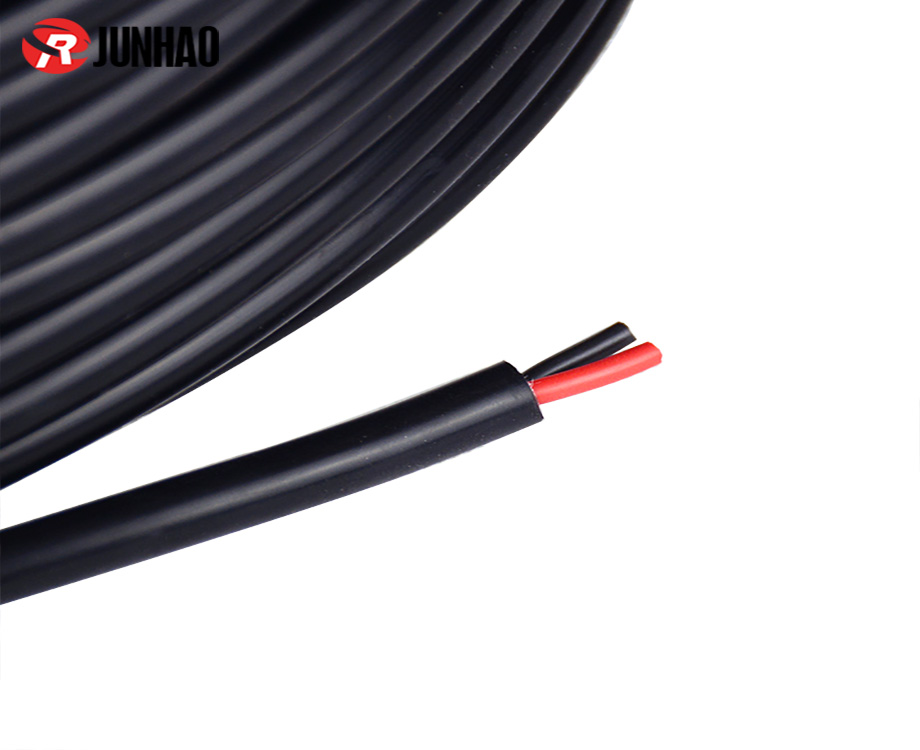 1-2006061GIX64 2 core silicone cable OD:7.8mm