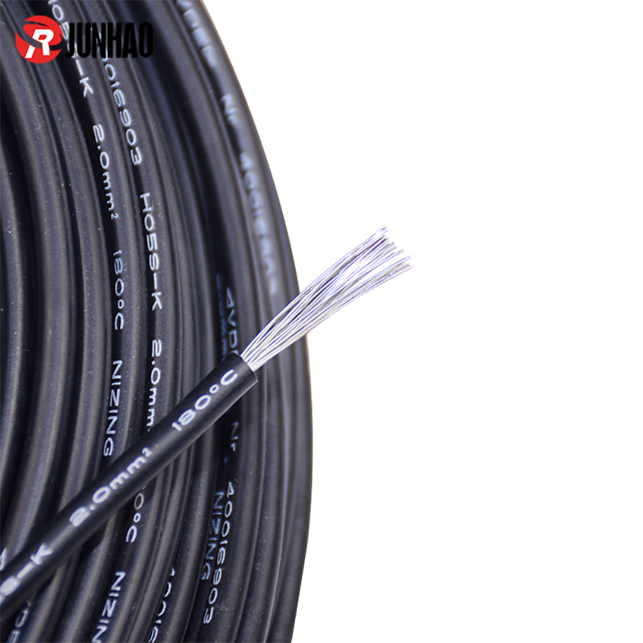 1-20061G61115602 VDE 2mm2 silicone rubber wire