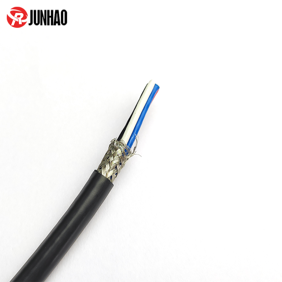 1-20062014122XW 4 Core silver-plated FEP With PVC jacket shielded wire 2