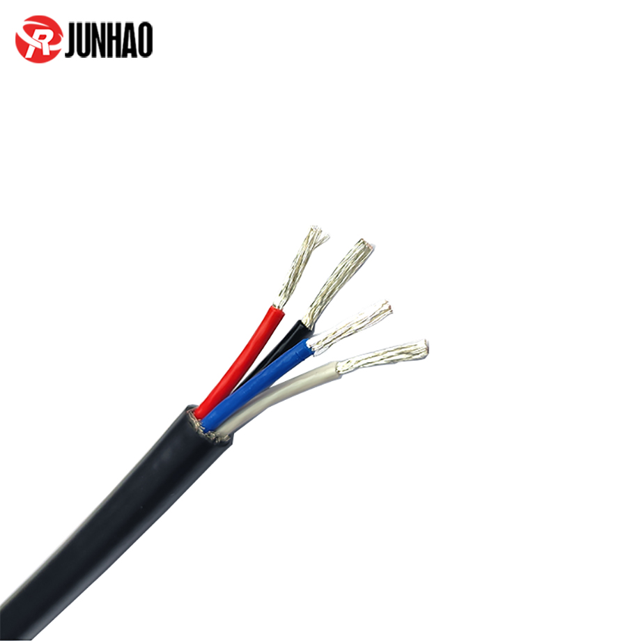 1-200620142329108 18awg 4 Core PVC Insulation Jacket FEP Coating Silver Plated Copper Wire 3
