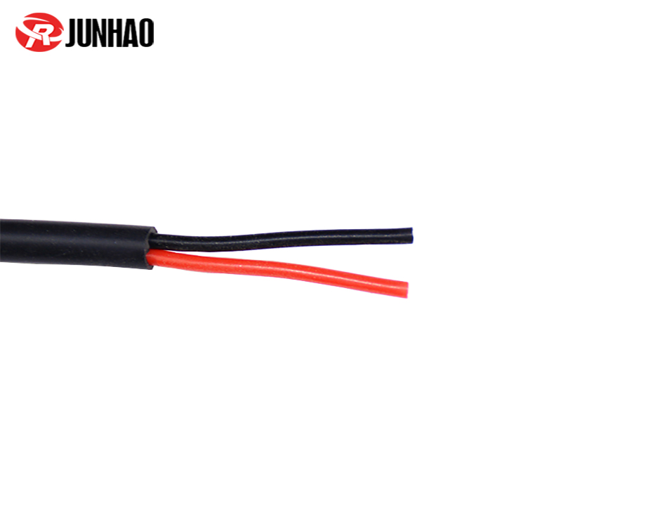 1-200F30Z93E57 Bare Copper 2 Core 0.5mm Silicone Rubber with PVC Insulated Wire 1