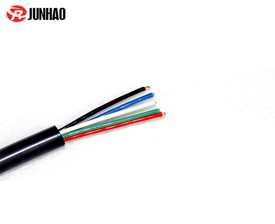 1-200F3145UYK 5 Core FEP and Insulated Silicone Rubber 25 awg Wire 2