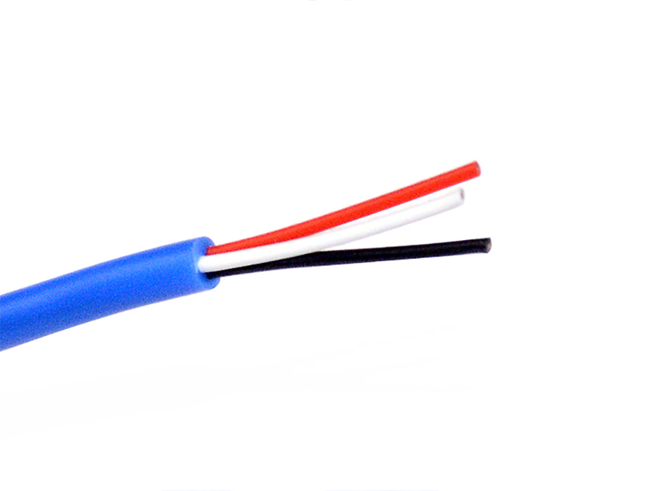 1-200F91G4524T 3 core silicone cable od3.6mm