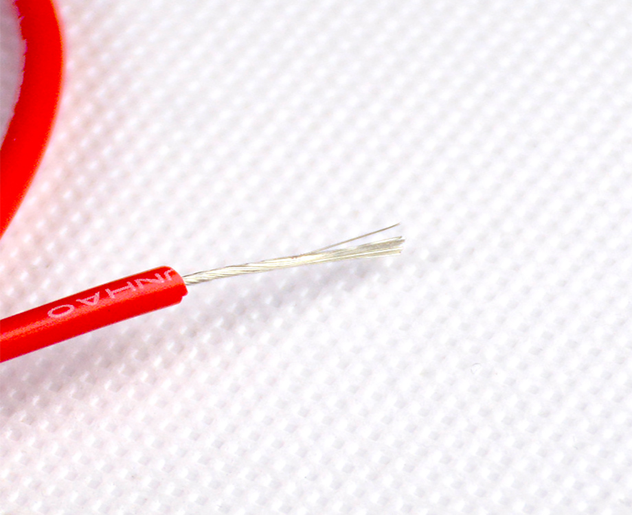 1-200G115463B16 awm Style 3239 20KV dc Electric Cable 150C, 22 AWG Red Cable 2.9mm 2