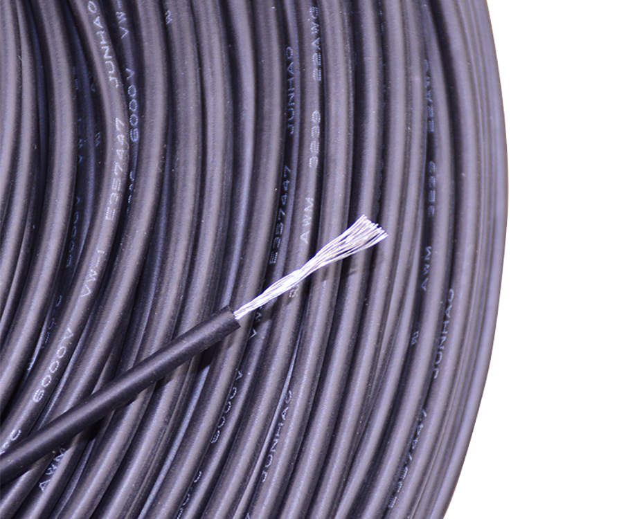 1-200H10Z004X0 Electric AWM 24 awg UL3239 Silicone Cable 6KV 2