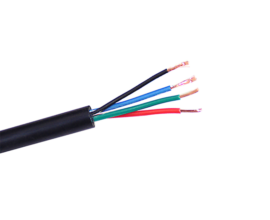 1-200H2163UaL 4 core pvc cable 5.0mm