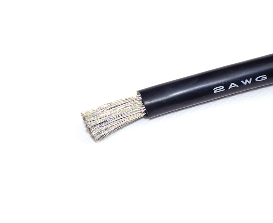 1-200H5100IJ00 Style 3512 Heat Resistant Silicone Rubber Insulated 2 awg Wire Cable 200C 600V 1