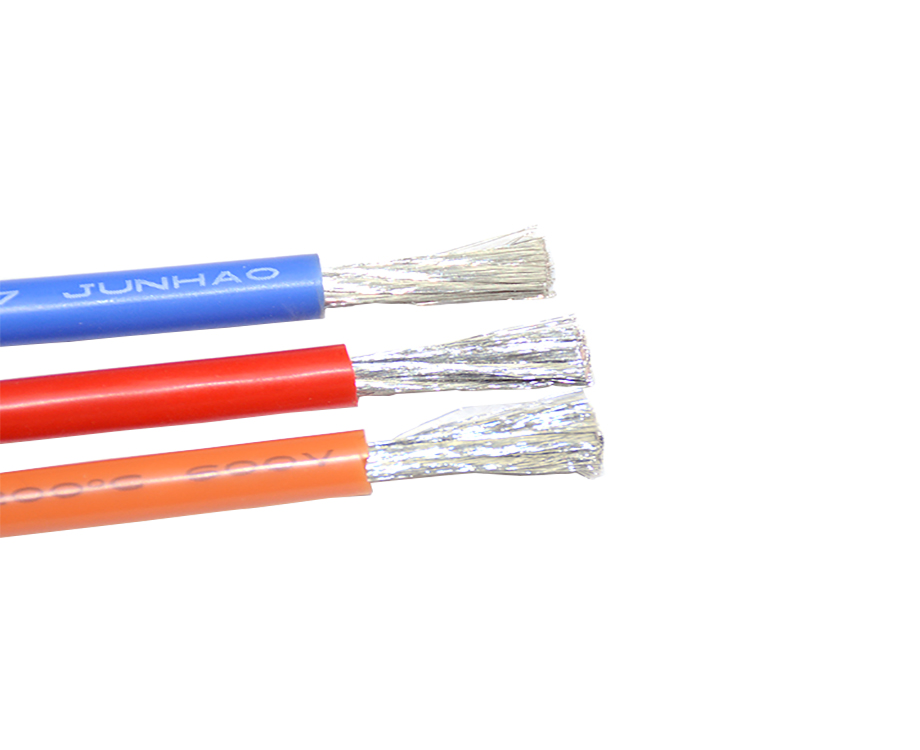 1-200HP933545Y Multi Color Electrical+wires UL 3512 10 AWG Wire with Silicone Rubber Cable 2