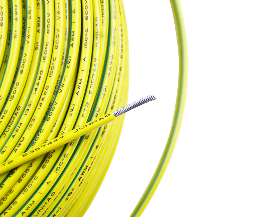 1-200P5154605Y5 AWM Style UL1331 AWG 14 FEP Insulated Flexible Electric Lead Wire 1