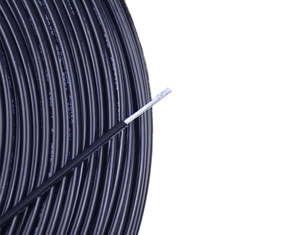 1-200P5155614G8 UL1331 Electric Wire Cable FEP Tinned Copper 600V 18 AWG Cable 150C 2