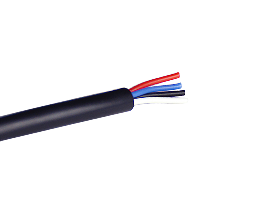 1-200P614324A11 4 core silicone+pvc cable 5.5mm