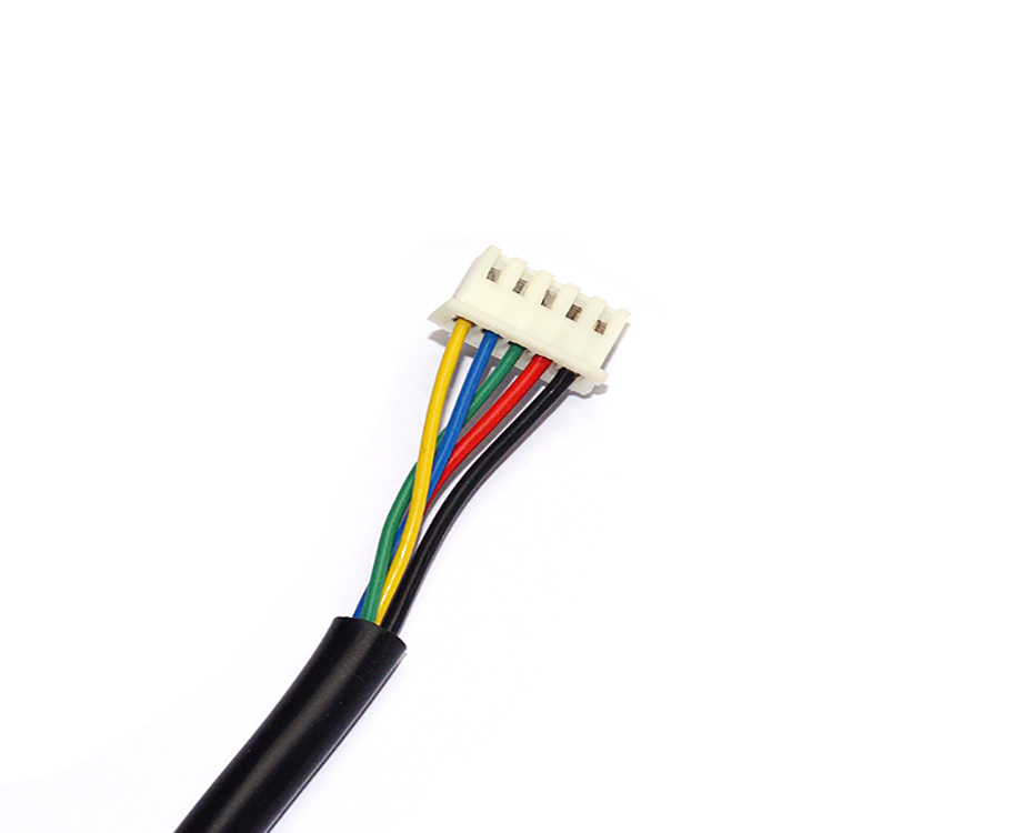 1-200Q214394O22 Customized Connector XH2.54, FEP with Silicone Rubber Insulation 5 Pin Wire Harness 3