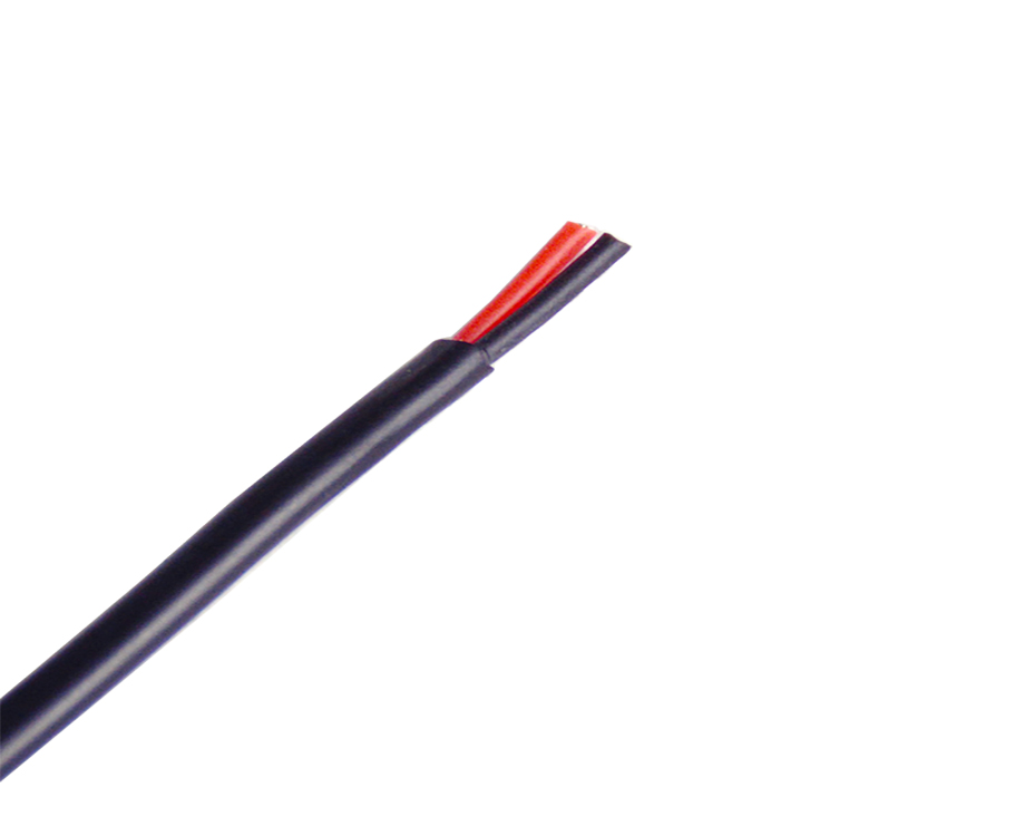 1-200QG01541602 2 Core Conductor FEP Insulation Flat Flexible Electrical Wire Cable 1