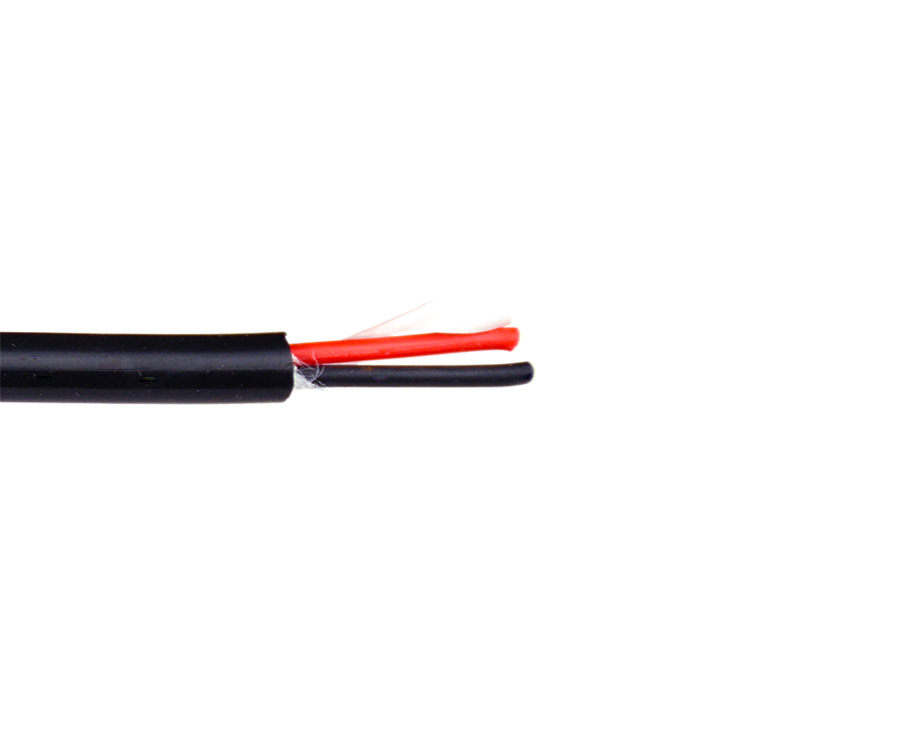 1-200QG4110U42 2 core 22 Gauge Wire FEP Coated Electric with Insulation Silicone Rubber Jacket 1