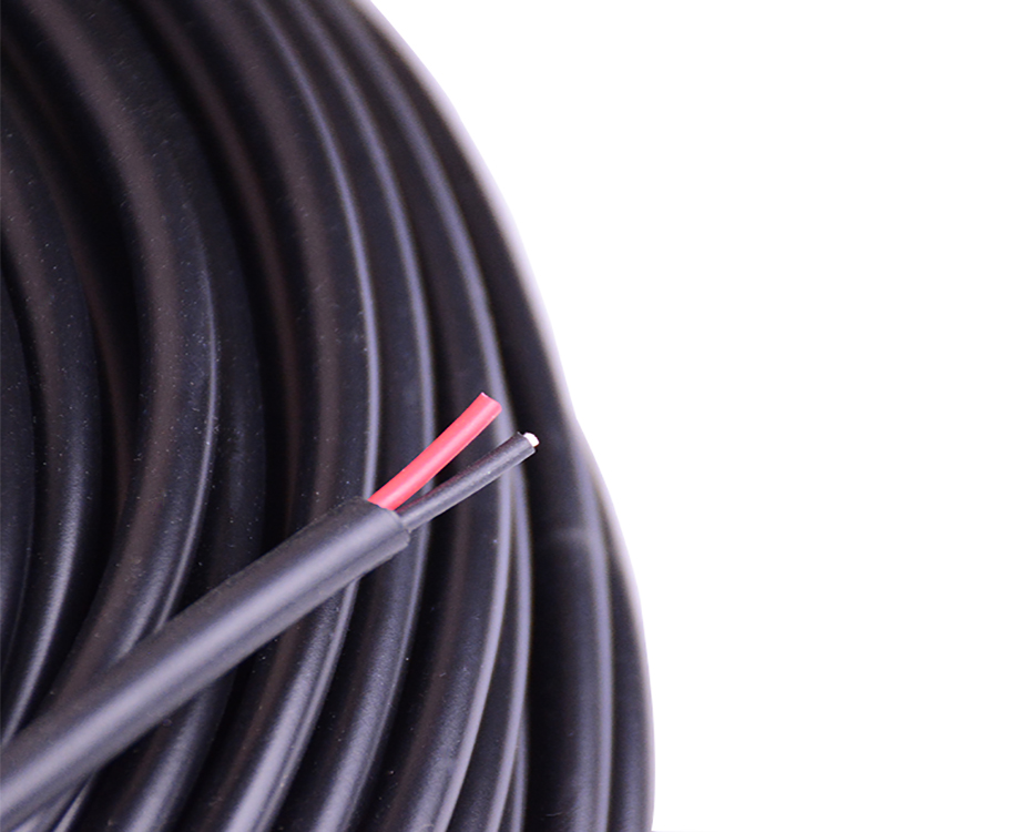 1-200QQ35I3922 Silicone Rubber Insulated and FEP Heating Cable 2 Core 5mm 2