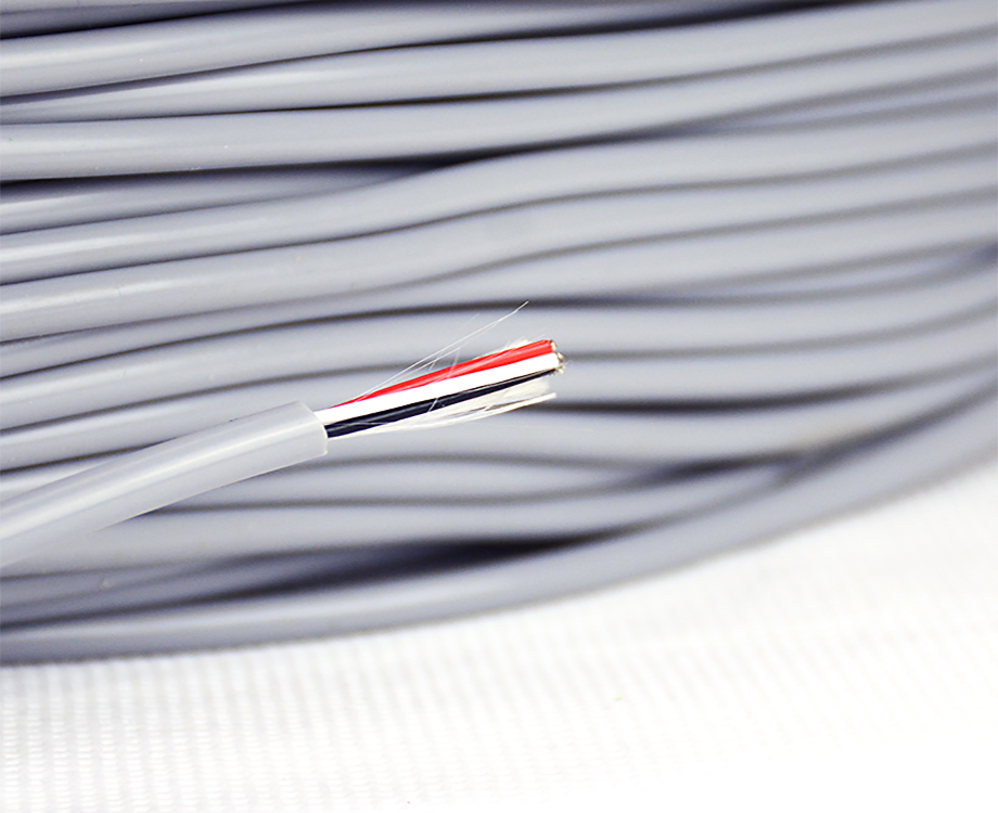 1-200Q914360c19 3 Core12 awg Grey FEP Coated Silicone Insulated Cable 2