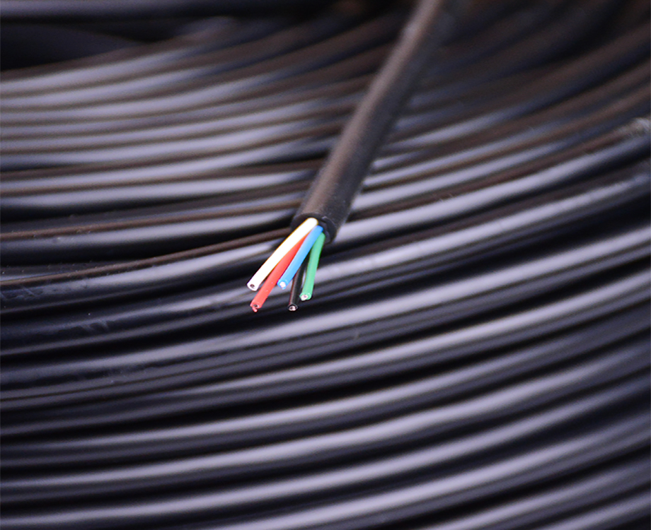 1-200R41129562F AWM 25 AWG FEP 5 Core Light Cable With Silicone Jacket Flexible Wires 3