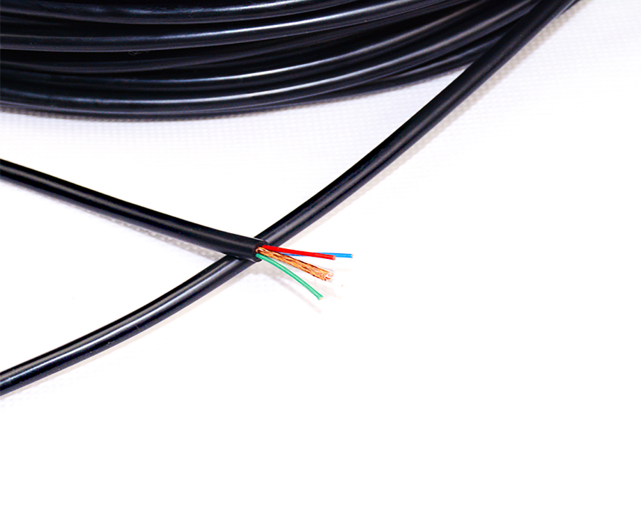 1-200R6095414533 5 Core FEP Braided Copper Wire and Silicone Rubber Insulation Cable 3