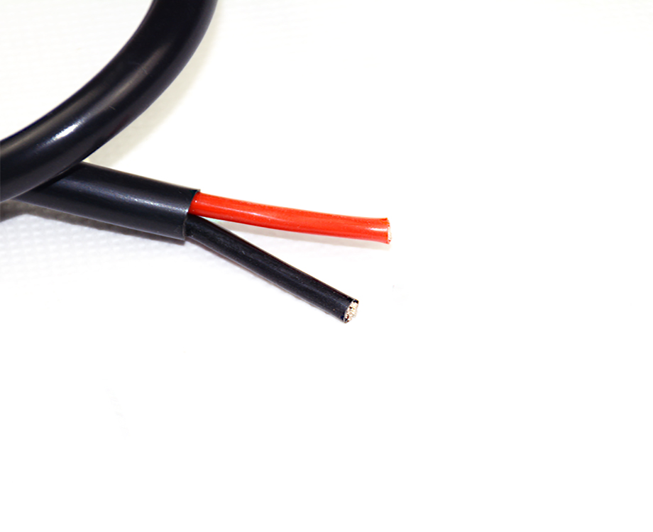 1-200RG0213a58 Silicone Rubber with PVC Insulated Sheath Electric Wire 2 Core 3