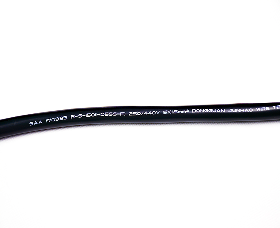 1-200RP9331b49 15 awg SAA Certificate 1.5mm2 5 Core Silicone Rubber Cable 3