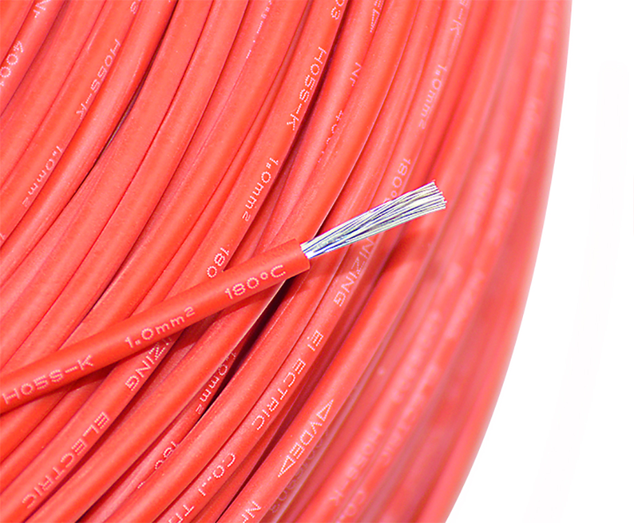 1-200912164452N8 vde 1.0mm2 silicone wire 2.5mm