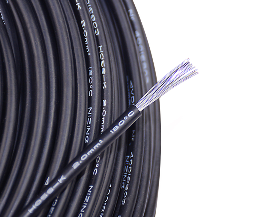 1-2009121A630R3 vde 2.0mm2 silicone wire 3.4mm