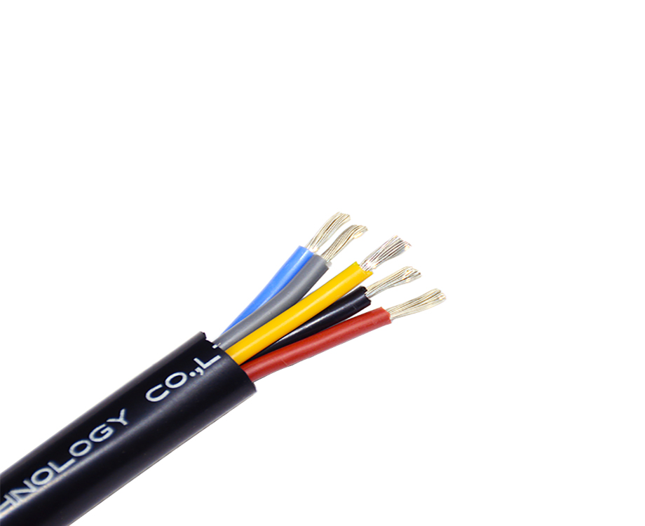 1-200923144I1923 5 Core Silicone Rubber Insulated 2.5mm2 Cable Wire, 16mm Solar Cable 1