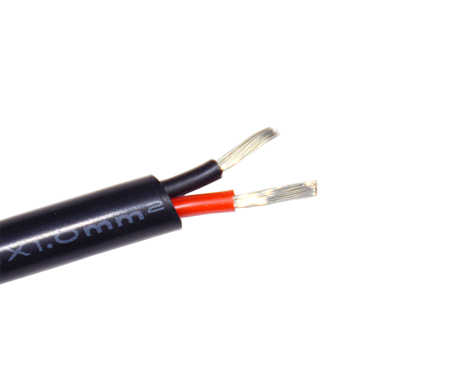 1-20092Z92P95a FEP with PVC Sheath 2 core Transparent Lighting Cable 2