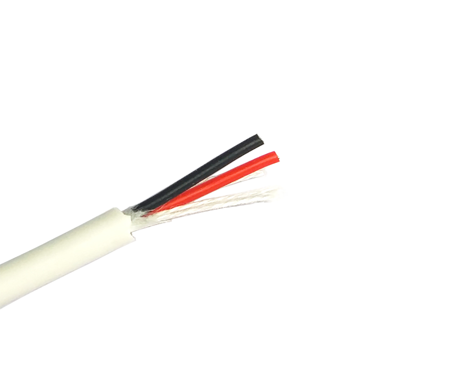 1-20092ZU0334P Electric Flexible Cable 24 awg 2 core 4mm pvc cable with Cotton Thread 1
