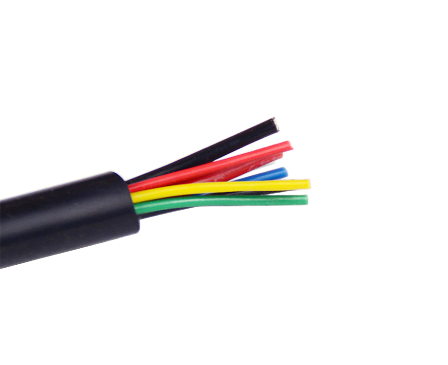 1-20111G50T03S FEP with Silicone Rubber Sheath 8 Core Cable1