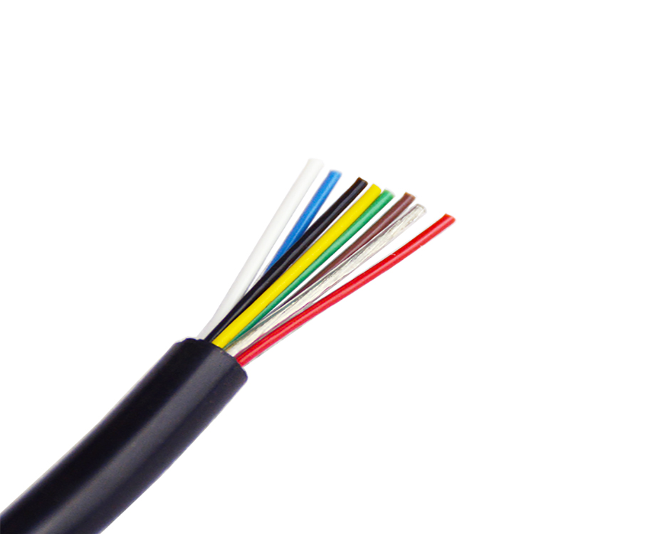 1-20111P92IL46 Silicone Cable 8 Cores Wire, Custom Flexible Silicon Cable 3