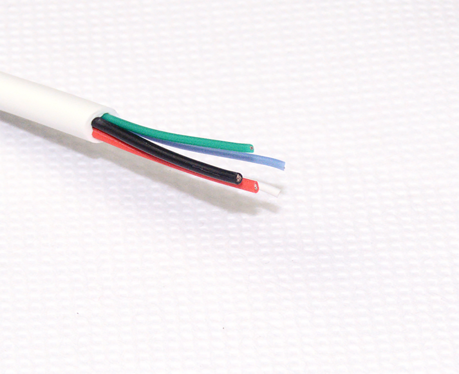 1-201214152U0646 5 Core 5.0mm Silicone Rubber Wires Cable 3