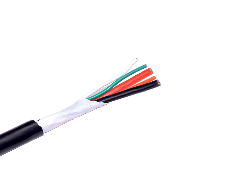 1-201214160P3W6 5 Core Oil Resistant Silicone Rubber Hook up Wire 9.0mm 1