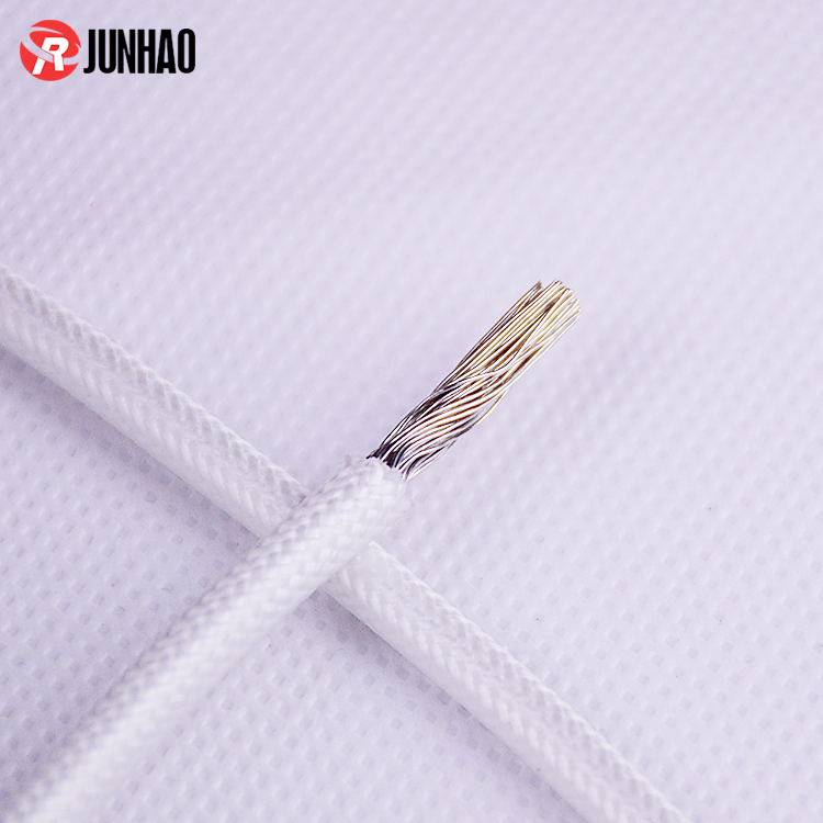 1-220Z115543S64 耐高温玻纤线6平方硅胶编织线产品图