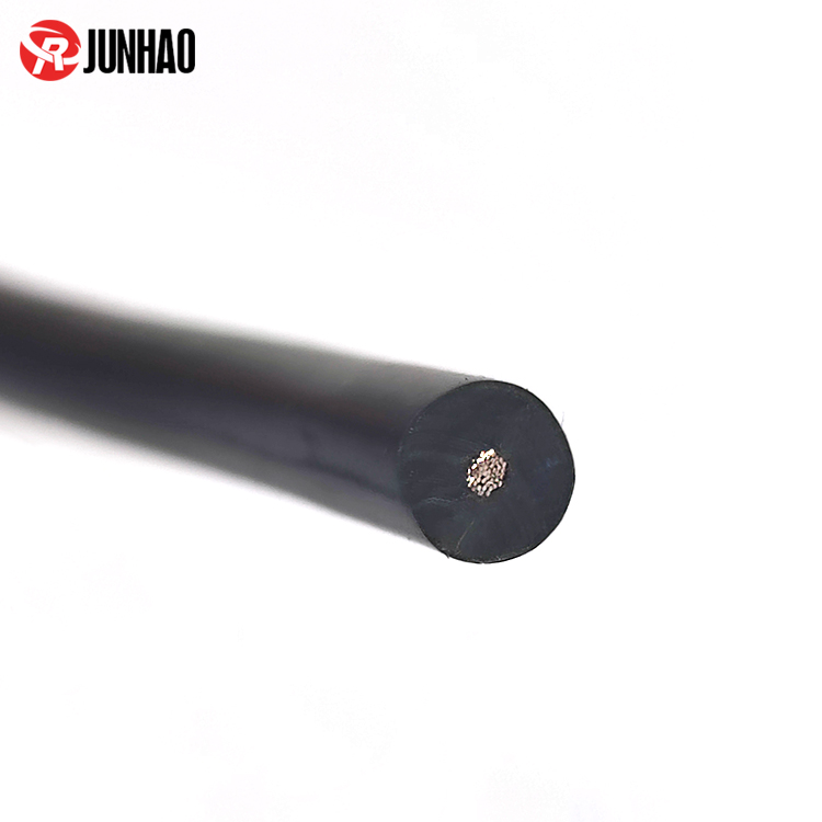 1-24121G64Qa47 Customized 16 Gauge 15KV High Voltage Silicone Cable 15000V DC 16AWG Silicone Insulated Wire Black